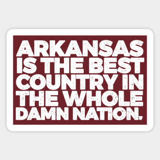 Arkansas is the Best Country Magnet